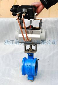 氣動V型調節(jié)球閥能為工業(yè)干什么？
