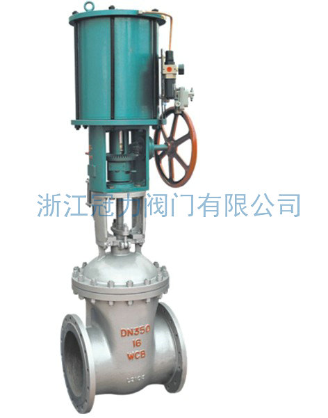 氣動閘閥是在怎樣保證密封面的密封性？